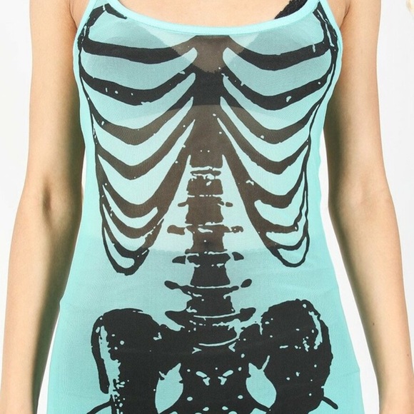 SOLD NWT Iron Fist Bone Deep Mesh Maxi Dress - Picture 11 of 16